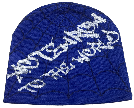 ‘ATW’ BEANIE BLUE